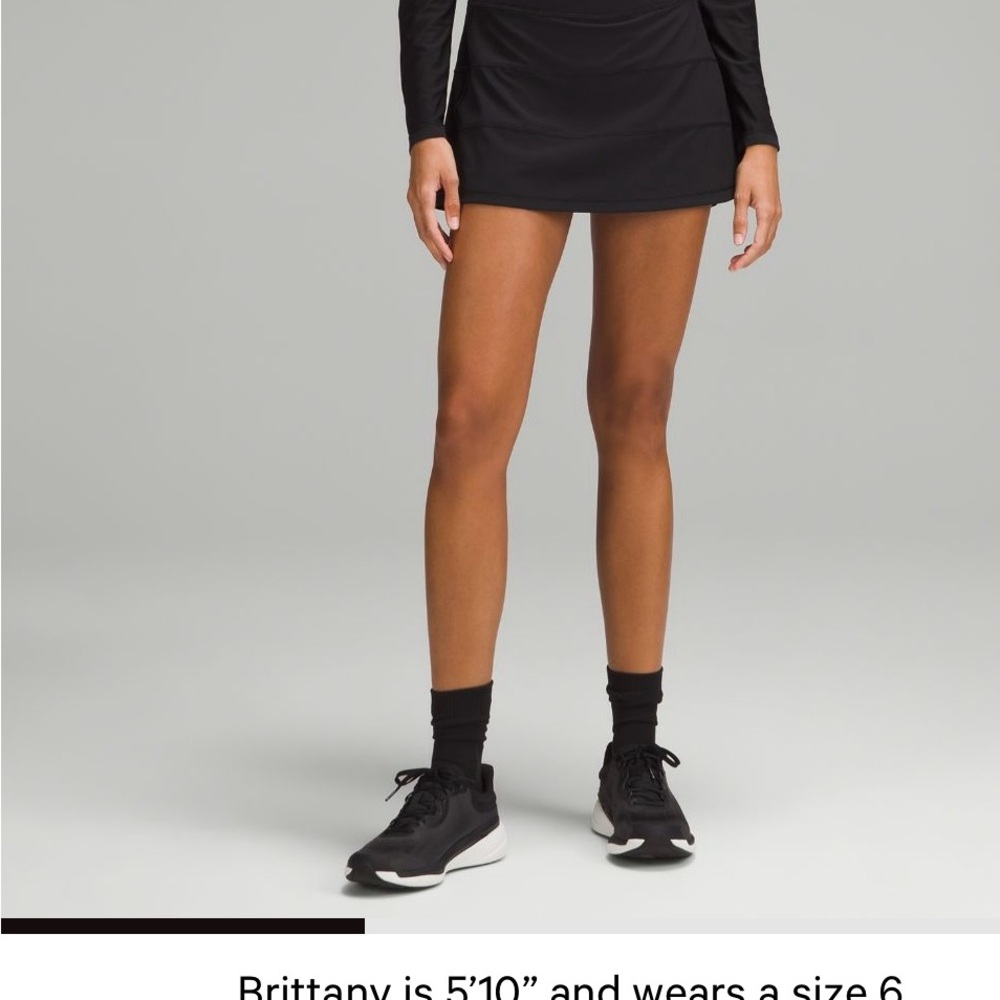 Black Lululemon Skort